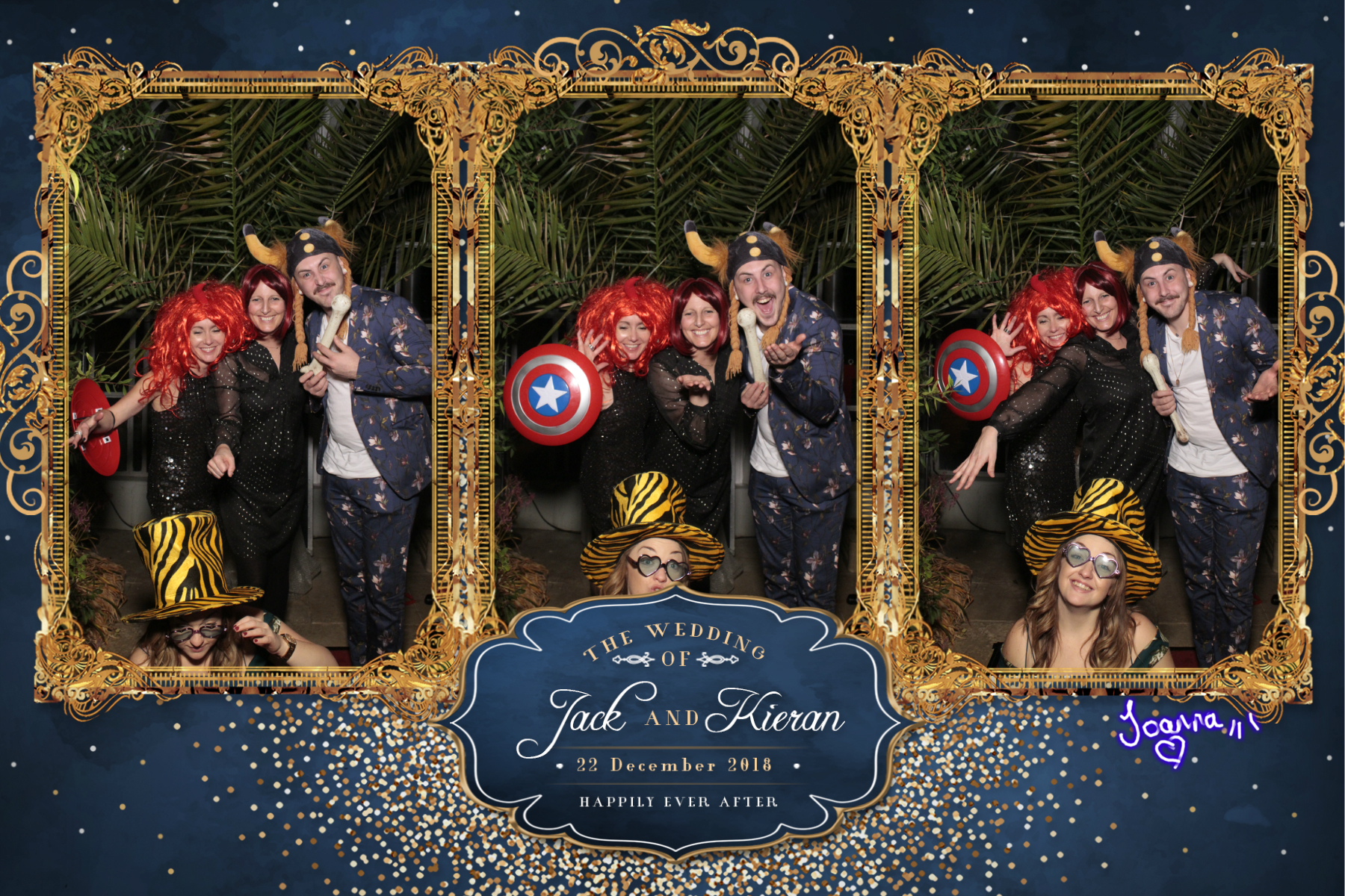 Jack and Kieran's Wedding | View more photos from the event at gallery.myphotoboothexperience.co.uk/u/MyPhotoBoothExperienceLtd/Jack-and-Kierans-Wedding